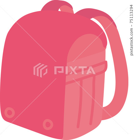 面朝右的紅色書包 75113294