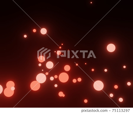 Fantastic red round ball 75113297