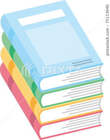 Four overlapping books Four overlapping books 75113640