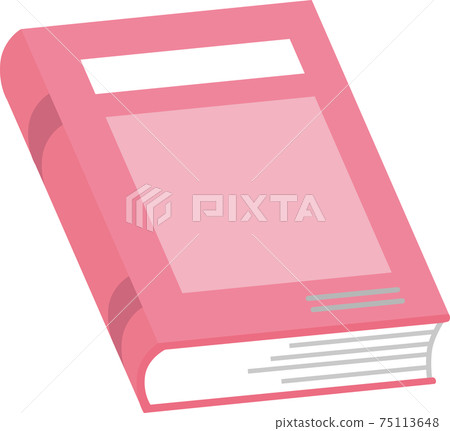 Red colored book - Stock Illustration [75113648] - PIXTA