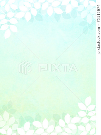Background material_Konoha Fresh green Young leaves Green leaves Background material_Konoha Fresh green Young leaves Green leaves 75115674