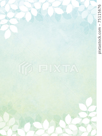 Background material_Konoha Fresh green Young leaves Green leaves Background material_Konoha Fresh green Young leaves Green leaves 75115676