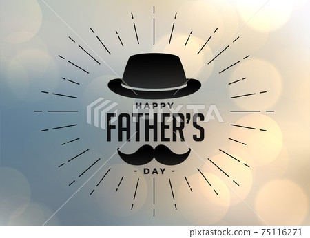 happy fathers day hipster style background 75116271