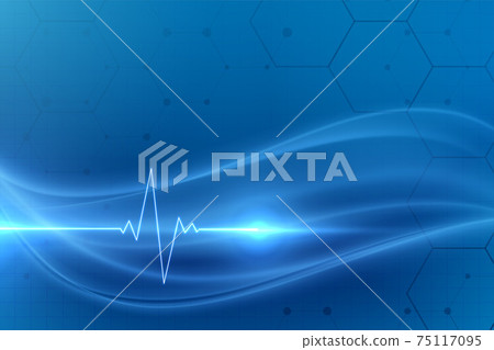 cardio heartbeat medical background design cardio heartbeat medical background design 75117095