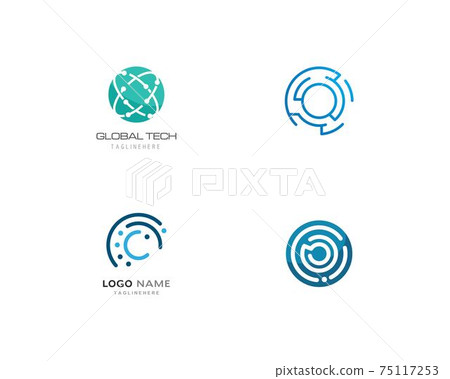 circuit technology logo circuit technology logo 75117253