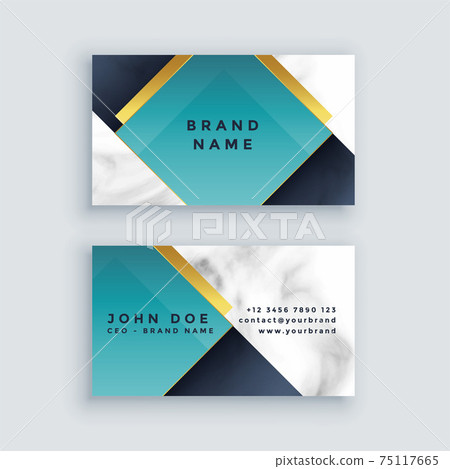 modern company business card in marble business card design modern company business card in marble business card design 75117665