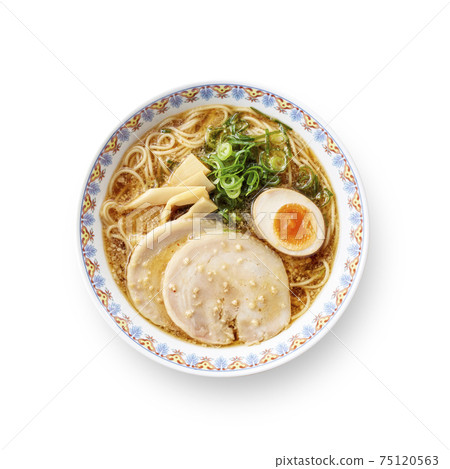 Backfat soy sauce ramen [skipping back, shadow Iki] 75120563