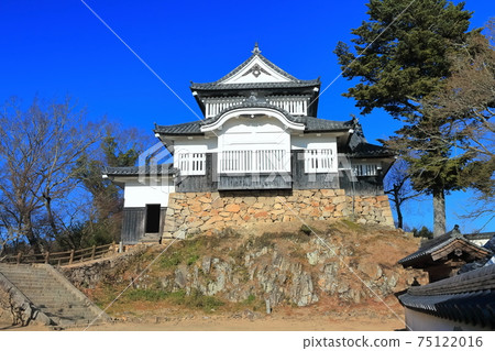 [岡山縣]民初松山城 75122016