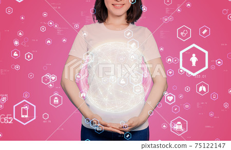 婦女與醫療技術的形象Femtech Medtech 75122147