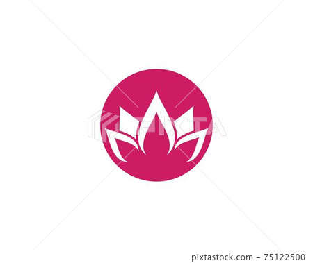 Lotus flowers logo Template Lotus flowers logo Template 75122500