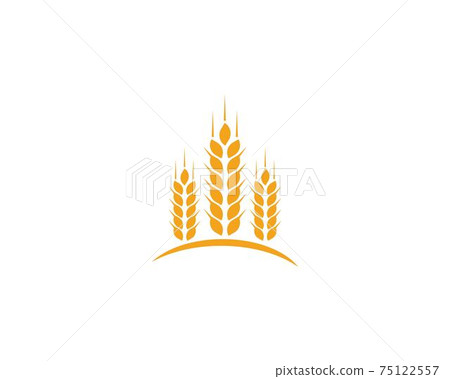 wheat Logo Template 75122557