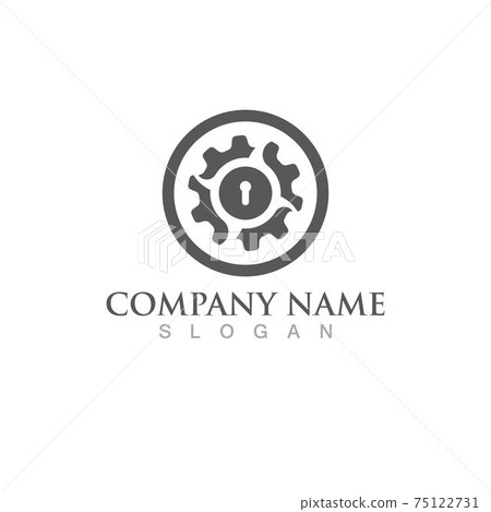 Gear Logo Template vector icon Gear Logo Template vector icon 75122731