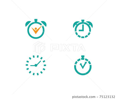 Timer logo vector Timer logo vector 75123132