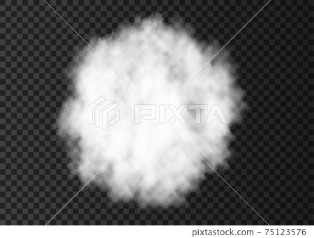 Explosion  smoke spiral  track isolated on transparent background. 75123576