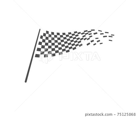 Race flag vector 75125868