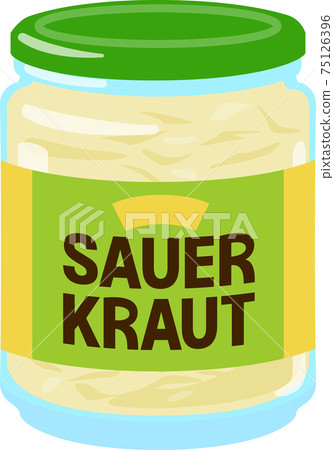 Bottled sauerkraut 75126396