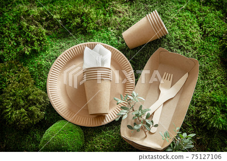 Eco-friendly, stylish, disposable, convenient, beautiful recyclable tableware. Eco-friendly, stylish, disposable, convenient, beautiful recyclable tableware. 75127106