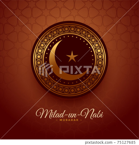 milad un nai islamic decoration design background - Stock Illustration  [74157610] - PIXTA