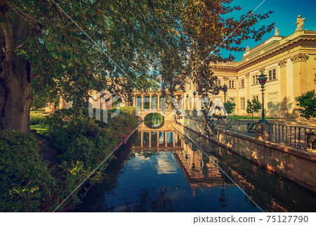Lazienki Park in Warsaw 75127790