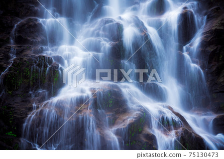 Sunanta Waterfall, Khao Nan National Park, Nakhon Si Thammarat, Thailand Sunanta Waterfall, Khao Nan National Park, Nakhon Si Thammarat, Thailand 75130473