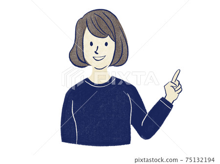 Women gesture Women gesture 75132194