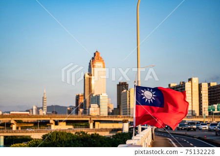 taiwan, flag, china 75132228