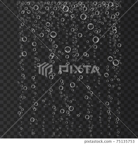 Realistic carbonated drink vector texture. 75135753