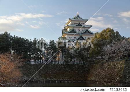 冰雪覆蓋的城堡（愛知縣名古屋市名古屋城堡） 75138685