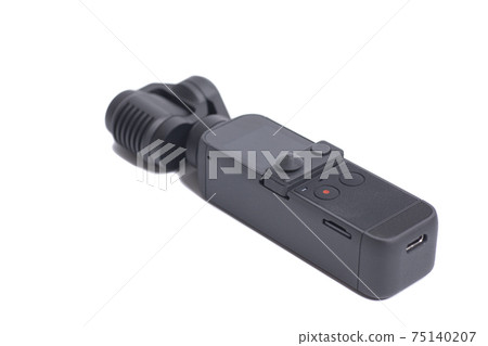 Action Camera isolated on white background Action Camera isolated on white background 75140207
