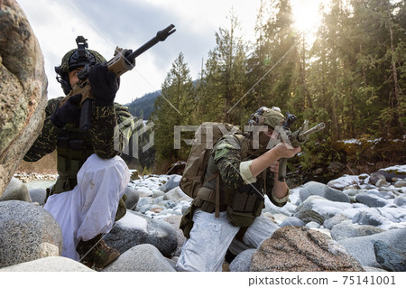 Army Man wearing Tactical Uniform Army Man wearing Tactical Uniform 75141001