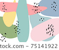 Abstract painting background 75141922