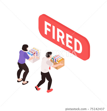 Unhappy Fired Workers Composition Unhappy Fired Workers Composition 75142437