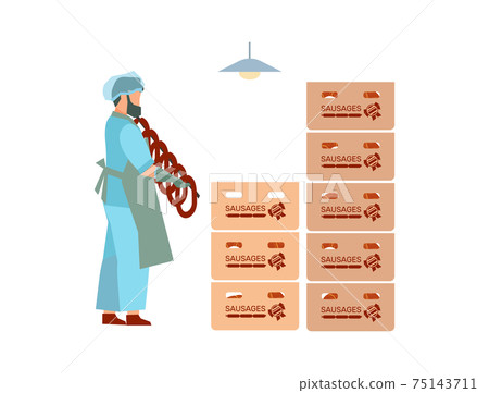Packing Ready Sausages Composition 75143711