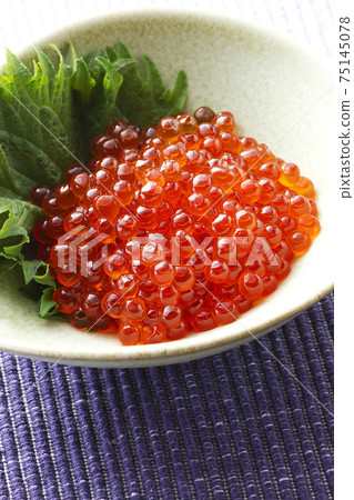 Salmon roe pickled in soy sauce 14 Salmon roe pickled in soy sauce 14 75145078