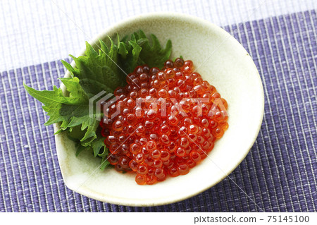 Salmon roe pickled in soy sauce 7 Salmon roe pickled in soy sauce 7 75145100