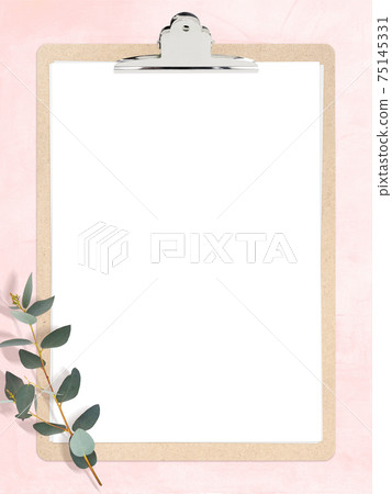 Retro-style clipboard frame-there are multiple variations 75145331