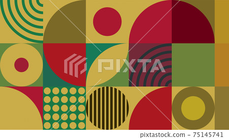 round, quadrilateral, vector 75145741
