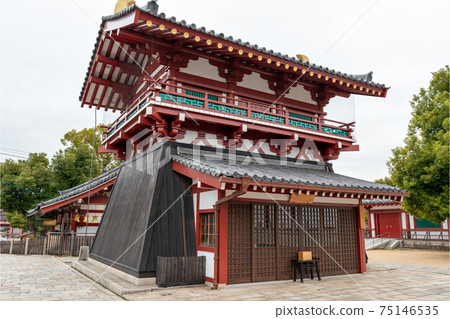 大阪四天王寺大太郎 照片素材 圖片 圖庫 大阪四天王寺大太郎 照片素材 圖片 圖庫