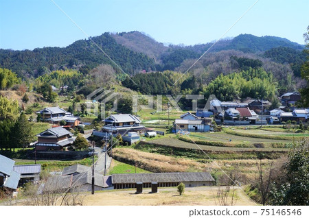 Scenery of the area around Kitora Tumulus Scenery of the area around Kitora Tumulus 75146546