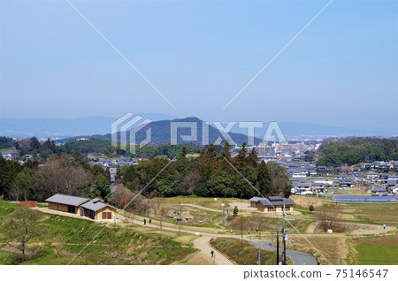 View from Kitora Tumulus Observatory (Mt. Unebi) 75146547