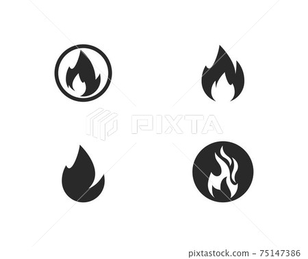 Fire flame Logo Fire flame Logo 75147386