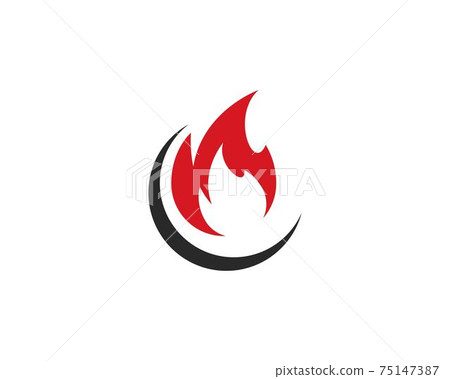 Fire flame Logo Fire flame Logo 75147387