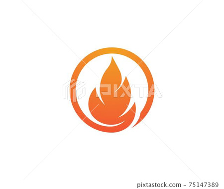 Fire flame Logo Fire flame Logo 75147389