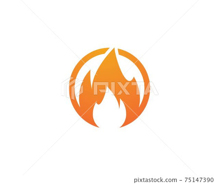 Fire flame Logo Fire flame Logo 75147390