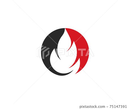 Fire flame Logo Fire flame Logo 75147391