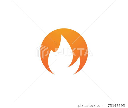 Fire flame Logo Fire flame Logo 75147395