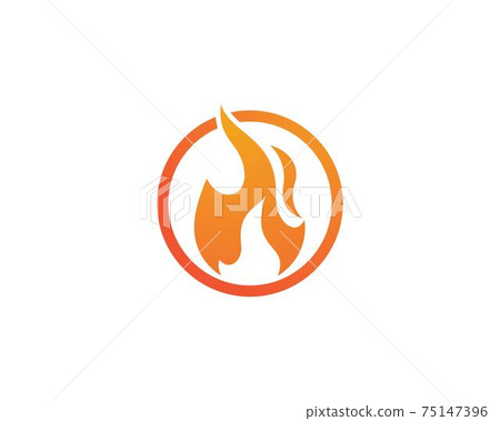 Fire flame Logo Fire flame Logo 75147396