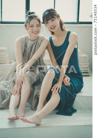 Foot care for young women Foot care for young women 75149334