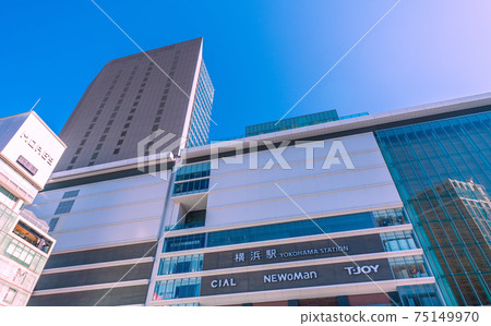 View of Yokohama cityscape of Japan, Yokohama Station West Exit, JR Yokohama Tower, etc. View of Yokohama cityscape of Japan, Yokohama Station West Exit, JR Yokohama Tower, etc. 75149970