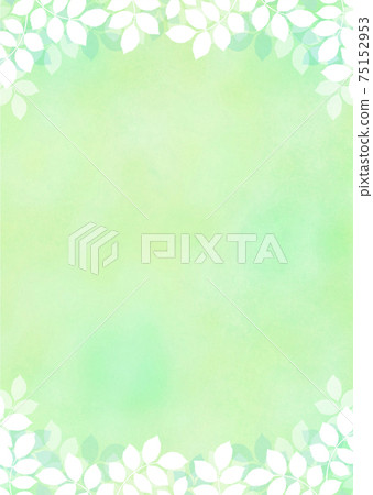 背景素材_Konoha新鮮的綠色嫩葉綠色的葉子 背景素材_Konoha新鮮的綠色嫩葉綠色的葉子 75152953